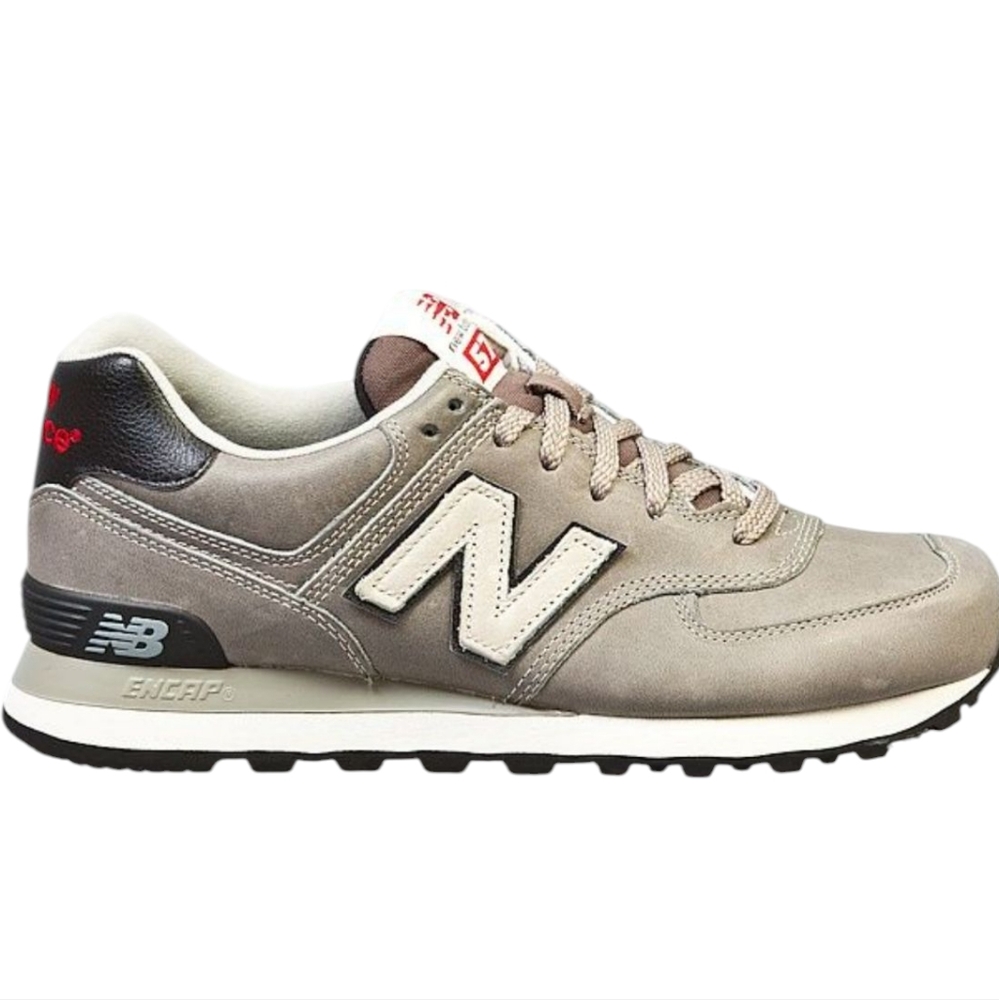 New Balance ML574 D Men s Low-Top Sneakers Grey 🩶